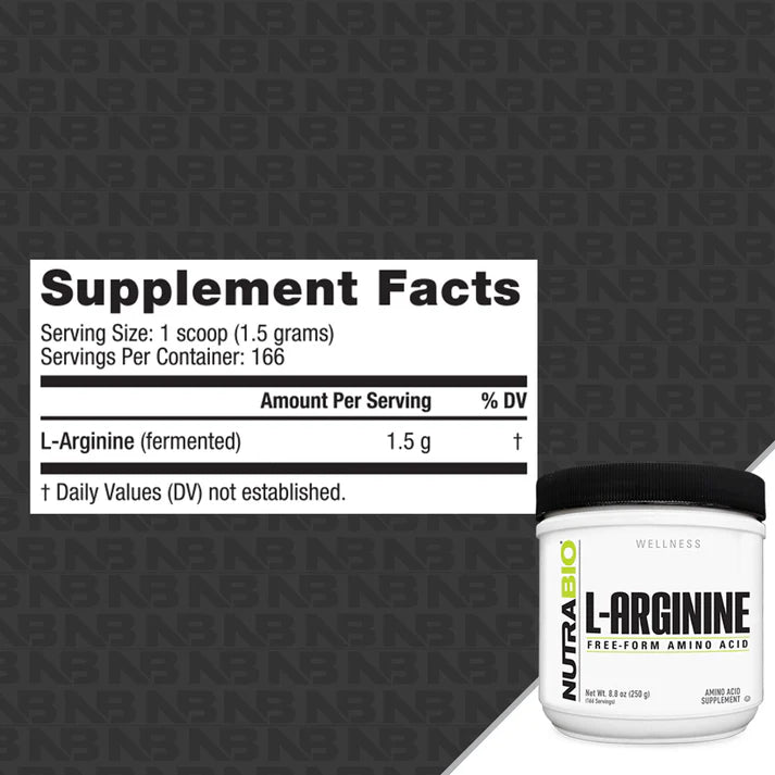 NutraBio L-Arginine