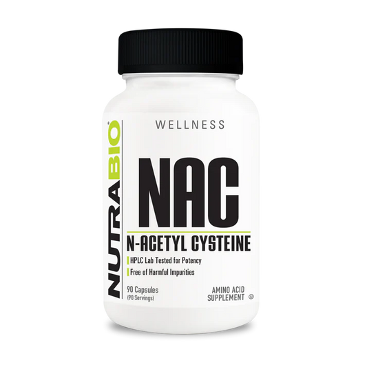 NutraBio NAC (N-Acetyl Cysteine)