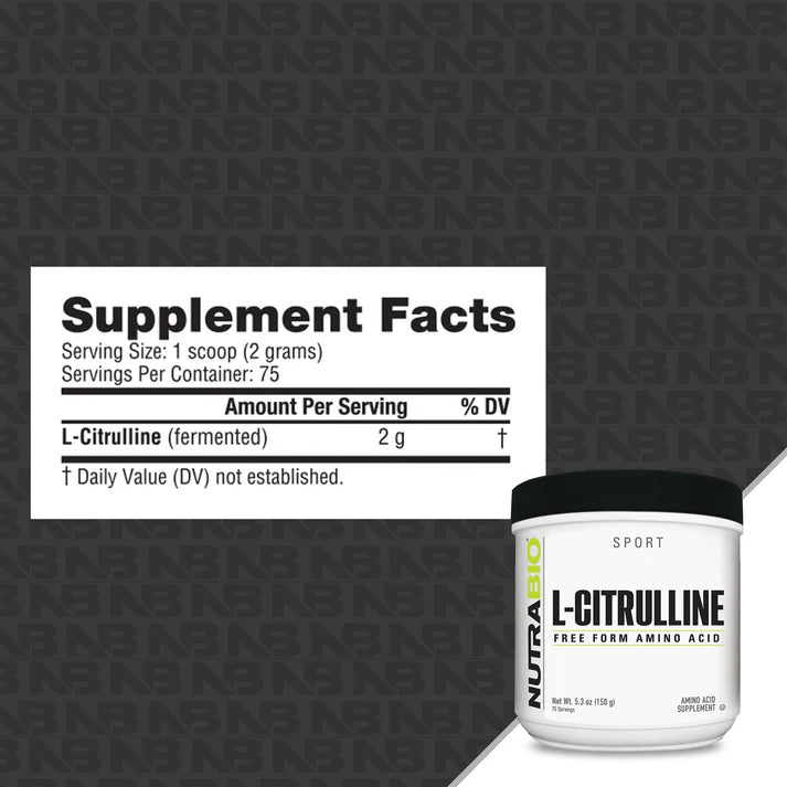 NutraBio L-Citruline