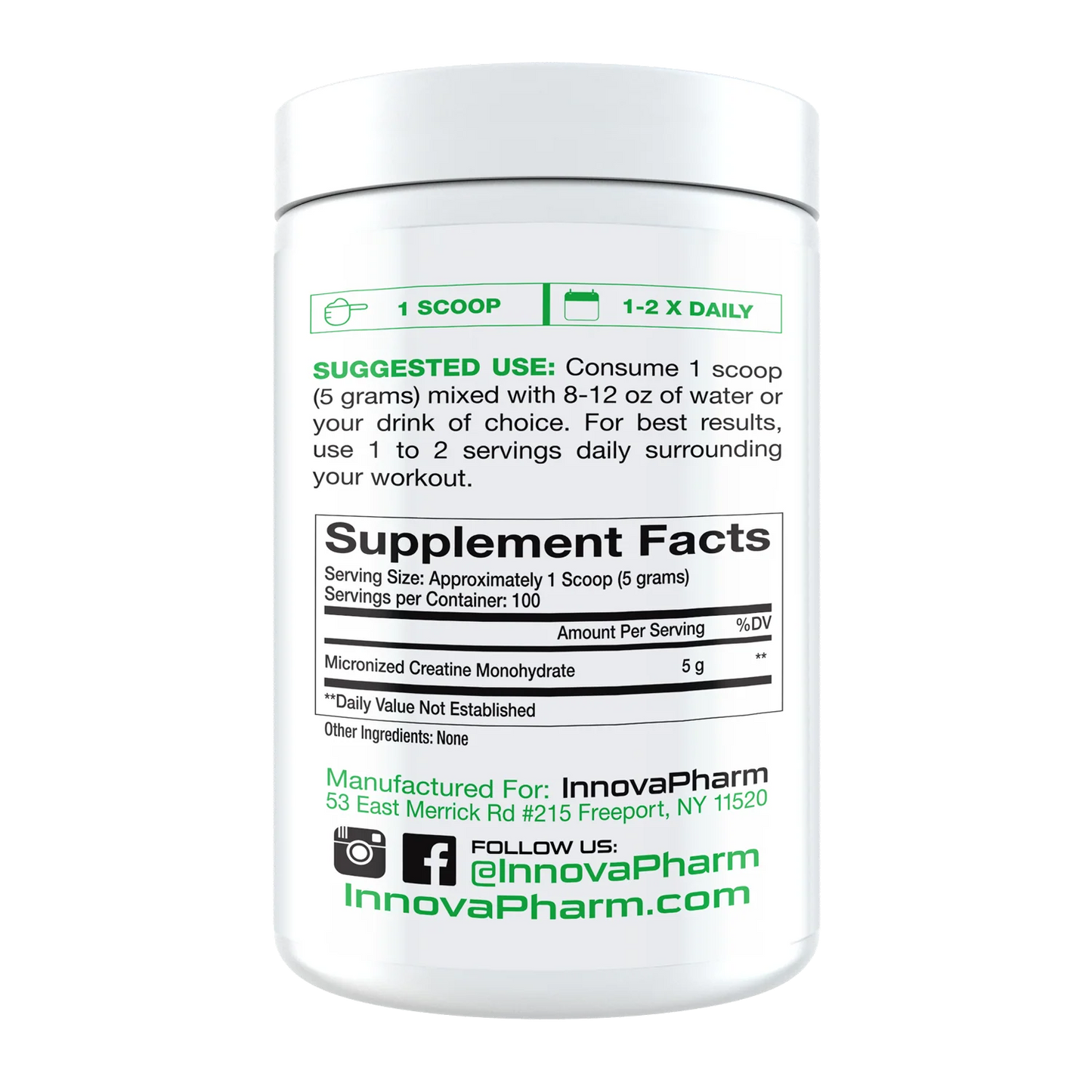 Innovapharm Creatine Monohydrate