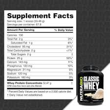 NutraBio Classic Whey 5 LB