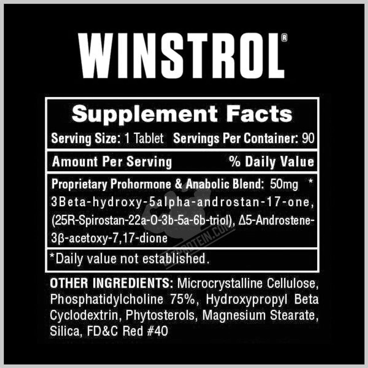 Winstrol - Hi Tech Pharmaceuticals