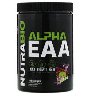 NutraBio Alpha EAA 30 Servings - Total Nutrition Online