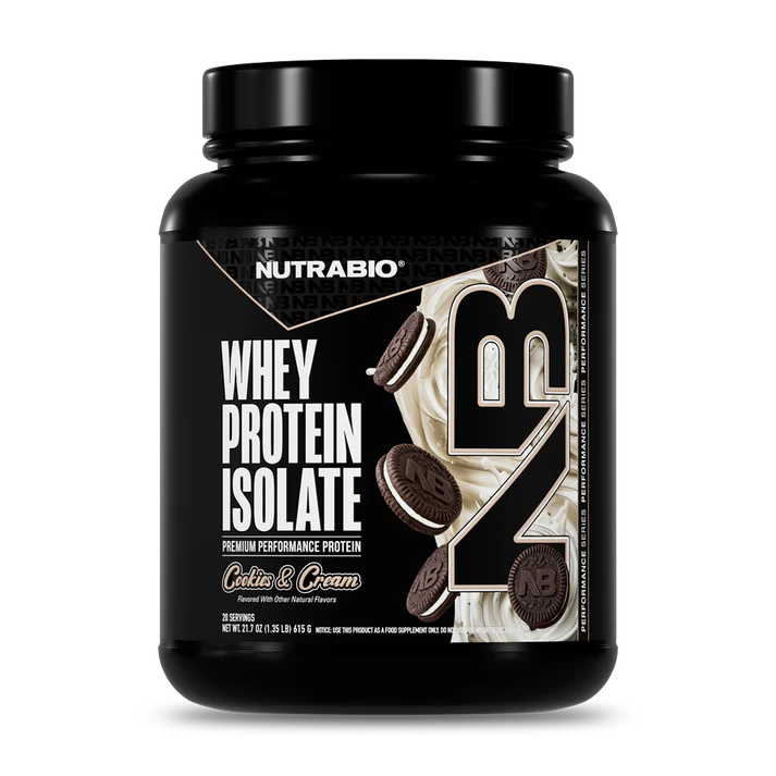 NutraBio Whey Isolate 20servings