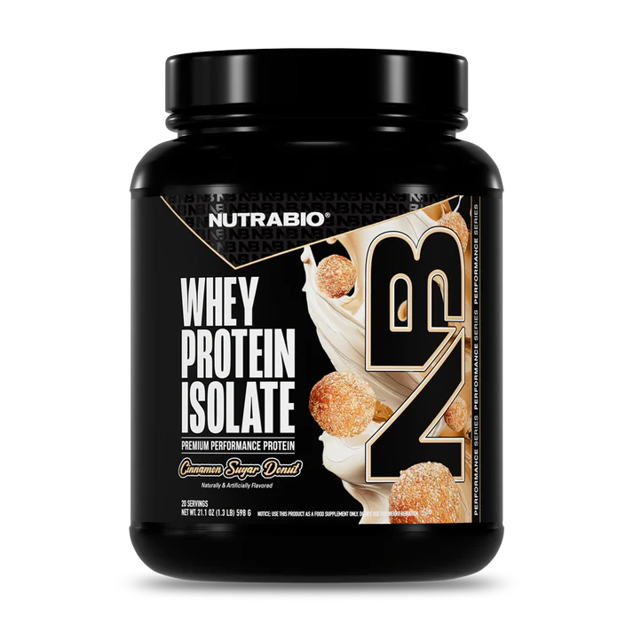 NutraBio Whey Isolate 20servings