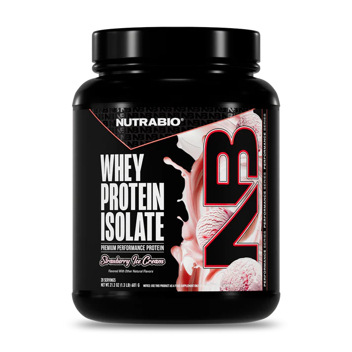 NutraBio Whey Isolate 20servings