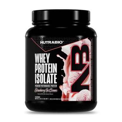 NutraBio Whey Isolate 20servings