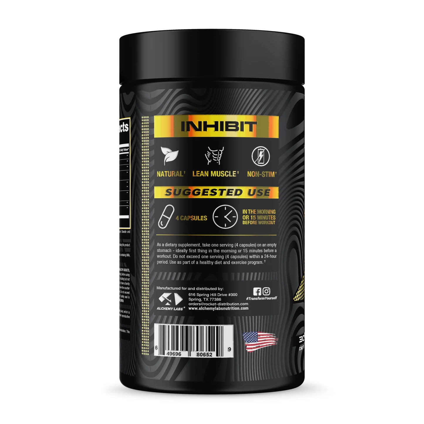 Alchemy Labs Inhibit Natural Weight Support
