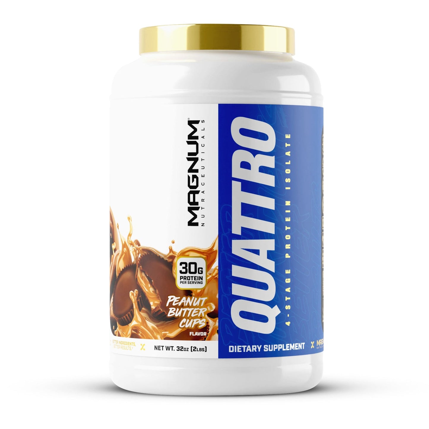 Magnum Nutraceuticals Quattro Protein Powder 2lb