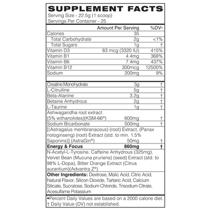 Blackmarket Labs Adrenolyn Bulk - Total Nutrition Online