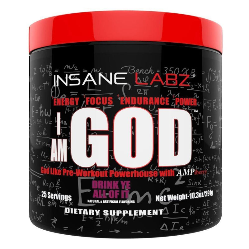 Insane Labs I Am God Pre-Workout - Total Nutrition Online