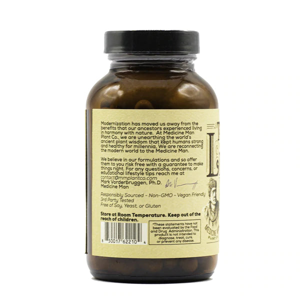Medicine Man Plant Co. - The Liver Pill: Cleanse, Support, Detoxify, Protect - Natural Health - Milk Thistle Extract, Burdock Root, Flaxseed, Rosemary Antioxidants - Total Nutrition Online