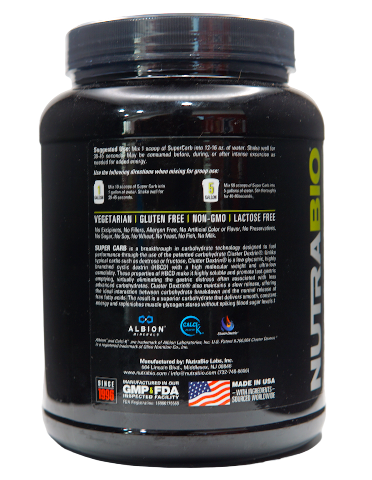 NutraBio Super Carb