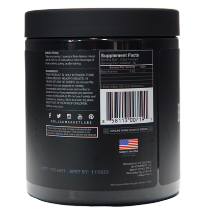 Black Market Beta Alanine