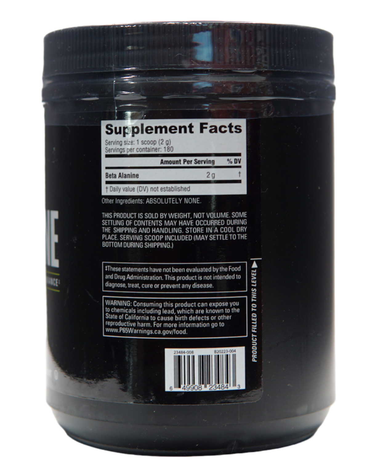 NutraBio Beta Alanine