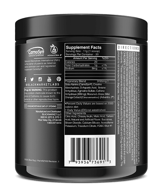Blackmarket Labs Adrenolyn Bulk - Total Nutrition Online