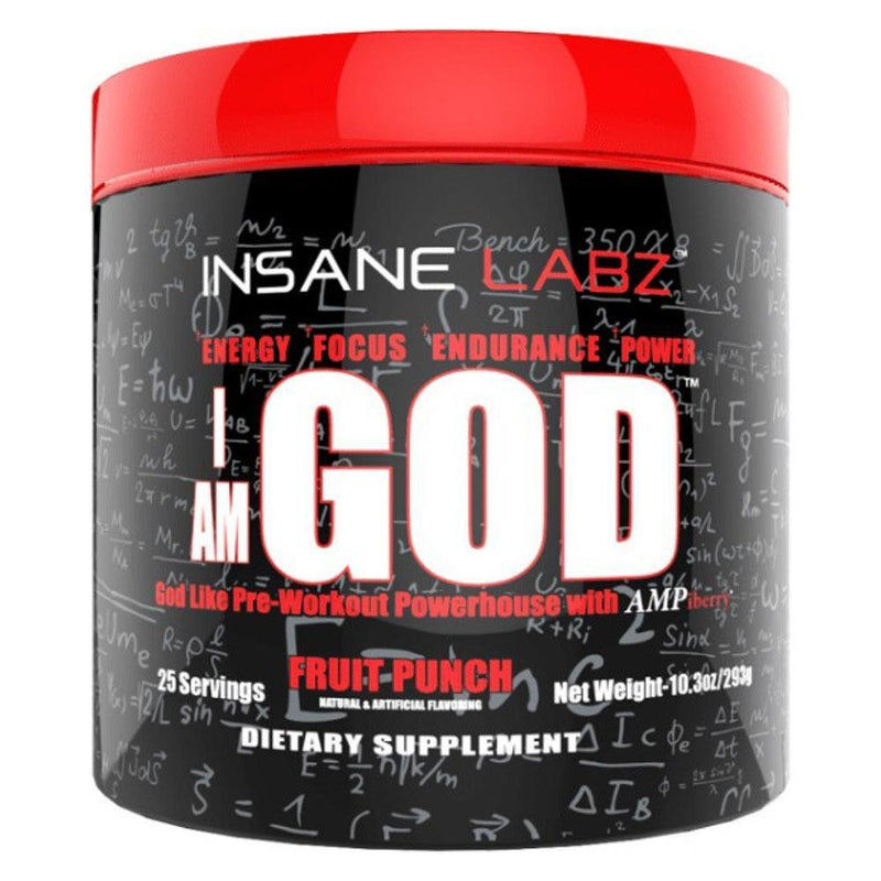 Insane Labs I Am God Pre-Workout - Total Nutrition Online