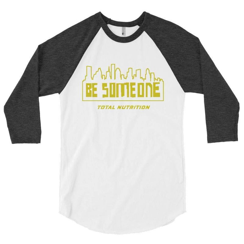 BE SOMEONE COLLECTION - Gold Baseball Tee - Total Nutrition Online